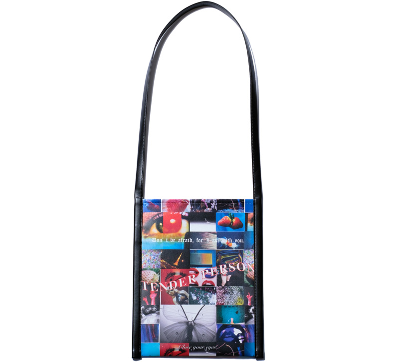 TENDER PERSON × MIKA NINAGAWA leather bag for MIKA NINAGAWA