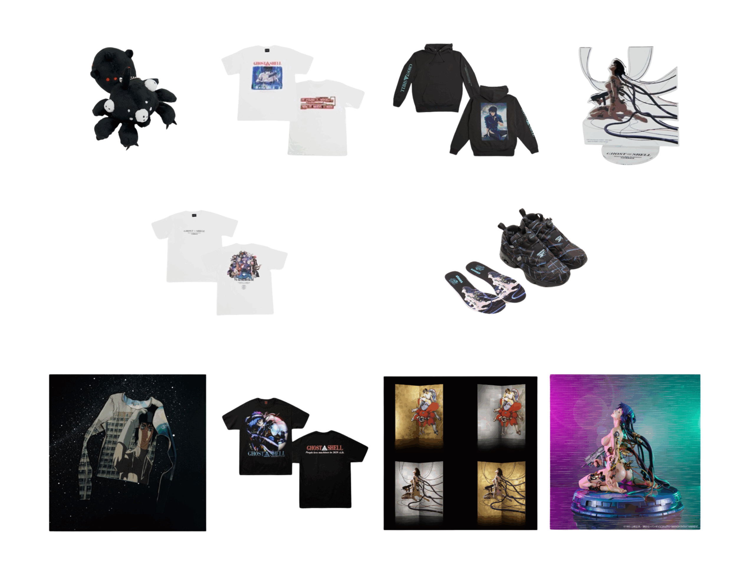 全シリーズを横断した100種以上の展覧会オリジナルグッズから第一弾